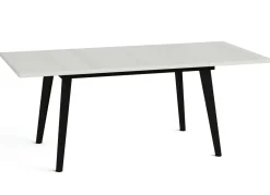 Mesa Rectangular Extensible 140x90 cm con Patas Metálicas Inclinadas M810
