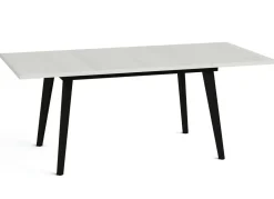 Mesa Rectangular Extensible 140x90 cm con Patas Metálicas Inclinadas M810