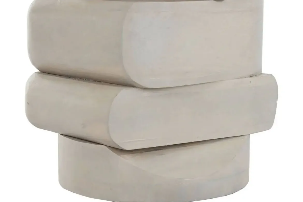 Mesa Redonda Comedor de Madera de Mango 100x76cm MB-213347