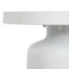 Mesita Auxiliar de Metal de Color Blanco MB-211856