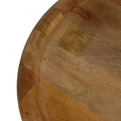 Mesita de 50 cm de Madera de Mango Natural 613008