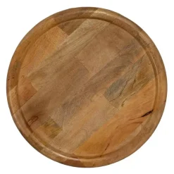 Mesita de 50 cm de Madera de Mango Natural 613008