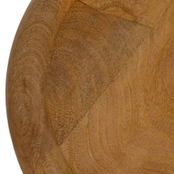 Mesita de 42 cm de Madera de Mango Natural 613007