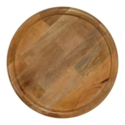 Mesita de 42 cm de Madera de Mango Natural 613007