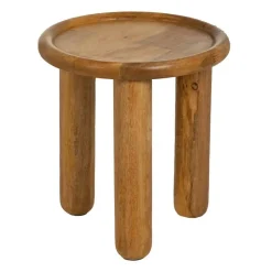 Mesita de 42 cm de Madera de Mango Natural 613007
