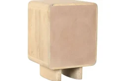 Mesita de Noche de Roble Natural con Puerta MB-221377
