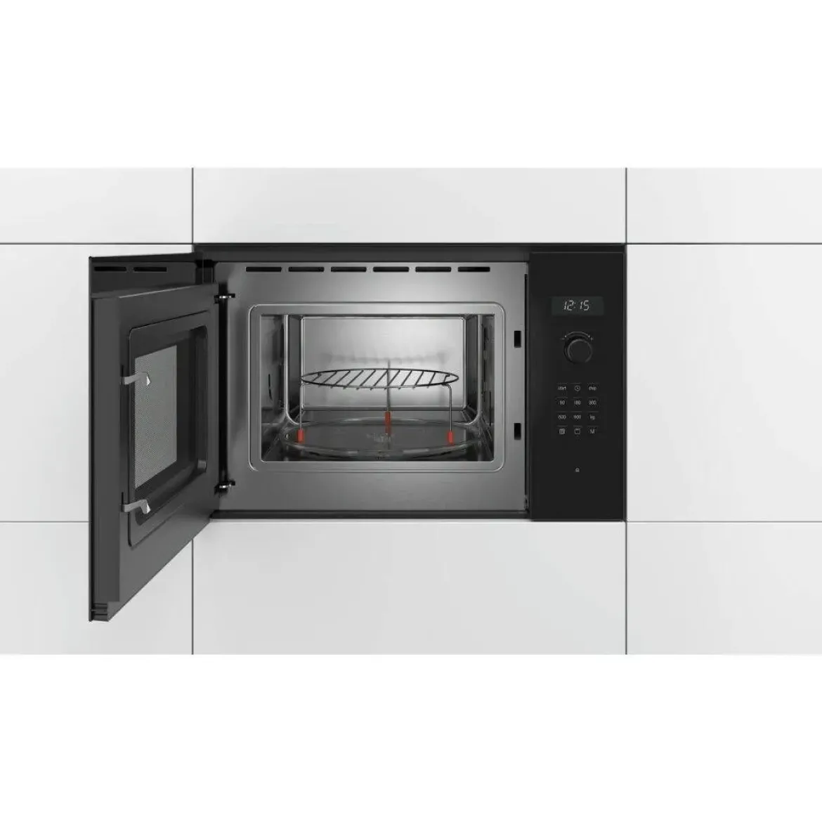 Microondas Cristal Negro Bosch BEL554MB0