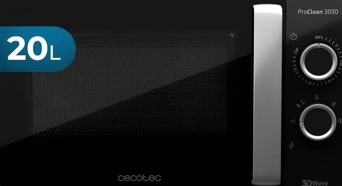 Microondas de Cocina Plateado Cecotec ProClean 3050 01528