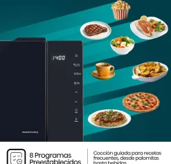 Microondas HISENSE H23MOBS5HG4 23L con Grill 1000W Negro Libre Instalación