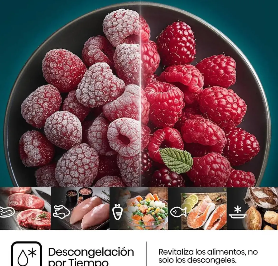 Microondas HISENSE H23MOBS5HG4 23L con Grill 1000W Negro Libre Instalación