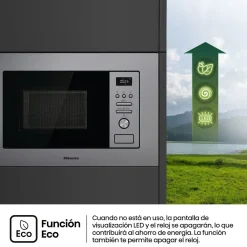 Microondas Hisense Integrable 20L Grill Inox BIM320G41X