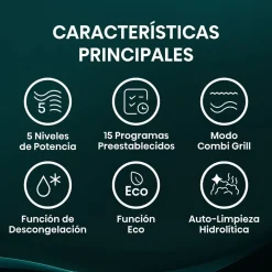 Microondas Hisense Integrable 20L Grill Inox BIM320G41X