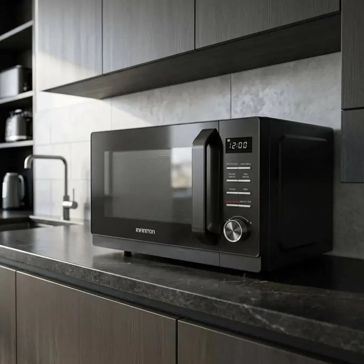 Microondas Infiniton 23L Sin Plato Giratorio 800W MWFB2370