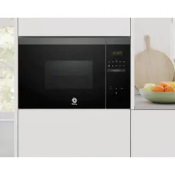Microondas integrable Balay cristal negro grill 25L 3CG4175G3