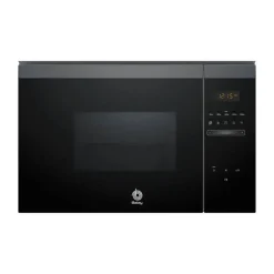 Microondas integrable Balay cristal negro grill 25L 3CG4175G3
