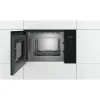 Microondas integrable Bosch 20L sin marco cristal negro BFL524MB0