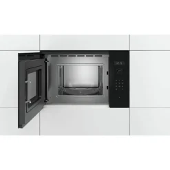 Microondas integrable Bosch 20L sin marco cristal negro BFL524MB0