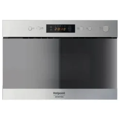 Microondas Integrable Hotpoint 22L con Grill y Vapor HMK11OX