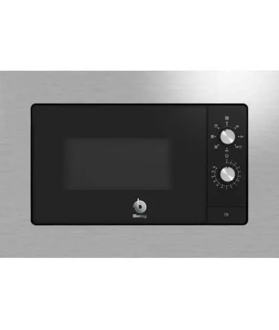 Microondas 20 L C/Grill Encastrable Negro con Marco Acero Inoxidable BALAY 3CG6112X3