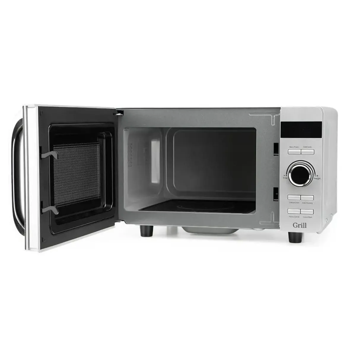 Microondas 20L con Grill 5 Niveles de Potencia ORBEGOZO MIG2052CE