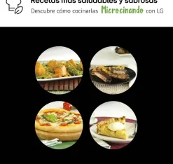 Microondas LG 30 Litros Negro con Grill y Control Táctil MH7032JAB