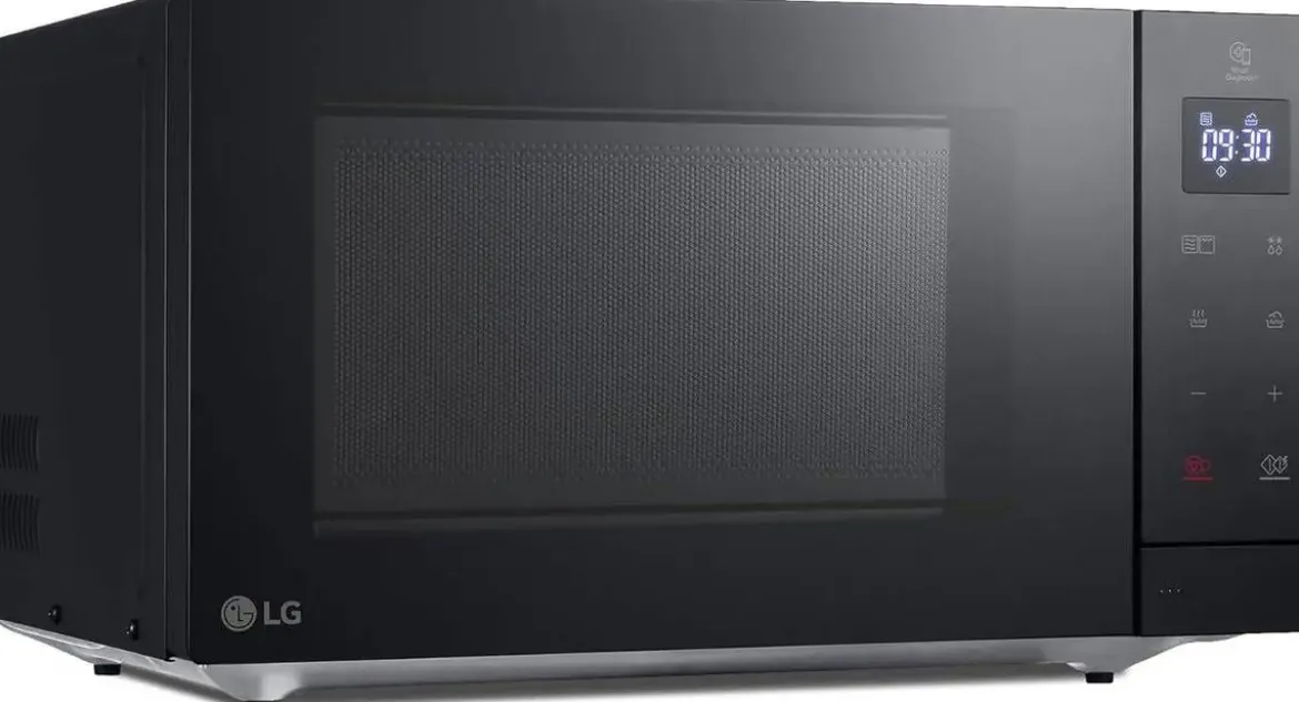 Microondas LG 30 Litros Negro con Grill y Control Táctil MH7032JAB