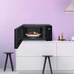 Microondas LG 30 Litros Negro con Grill y Control Táctil MH7032JAB