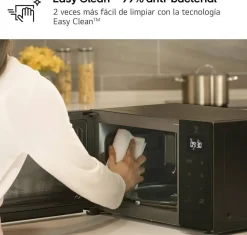Microondas LG 30 Litros Negro con Grill y Control Táctil MH7032JAB