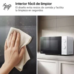 Microondas LG MS2082H 20L 700W Blanco Sin Grill