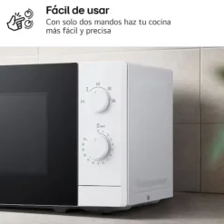 Microondas LG MS2082H 20L 700W Blanco Sin Grill