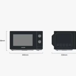 Microondas SAMSUNG 20 LITROS MS20A3010AL