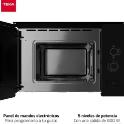Microondas TEKA 20L ML 820 FI BK 112070004