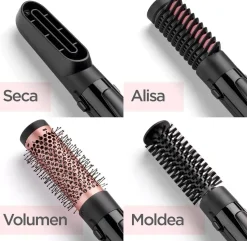 Moldeador Babyliss 1000W 3 Accesorios Negro AS126E