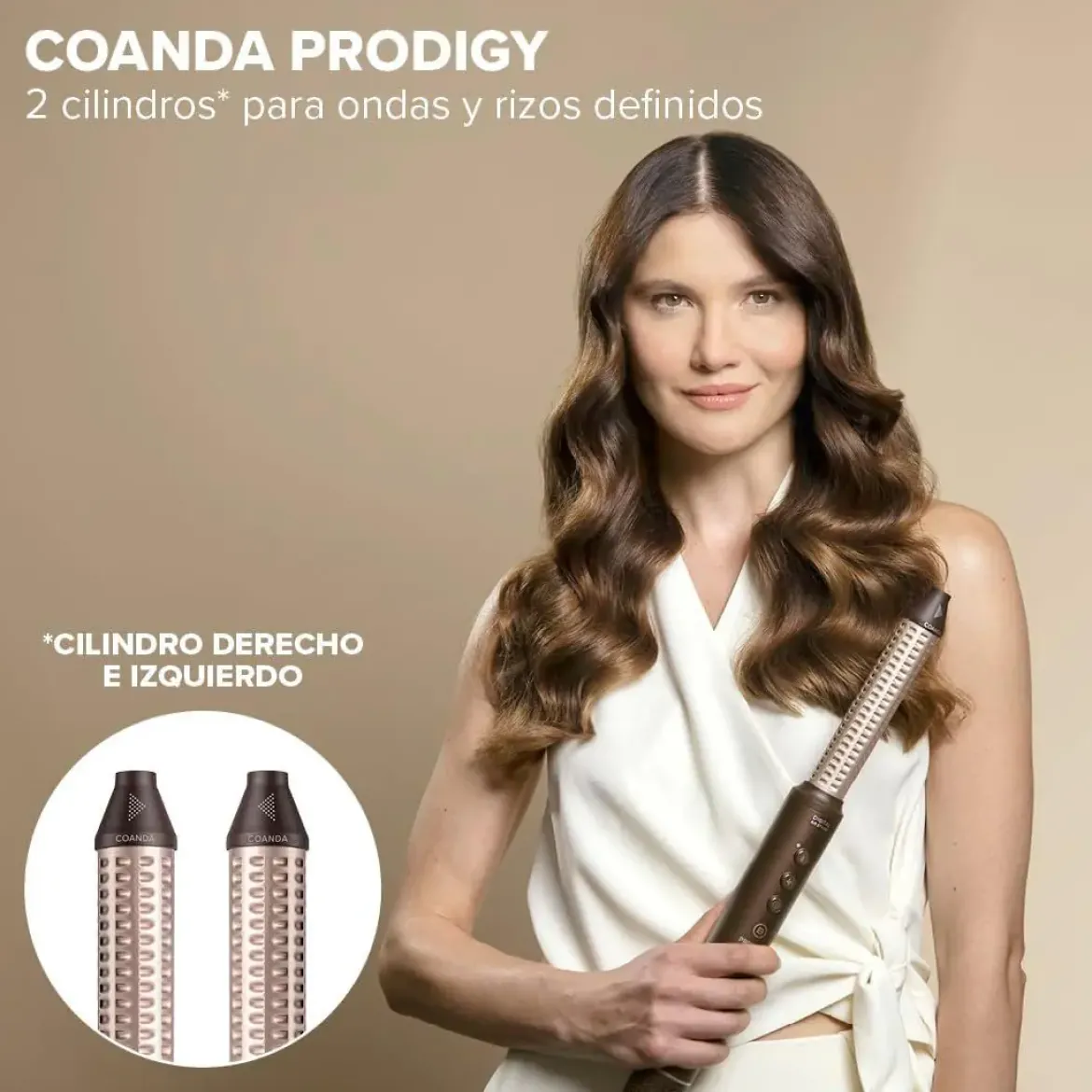 Moldeador Bellissima Prodigy 1200W Coanda 3 Velocidades, Aire Frío 11956
