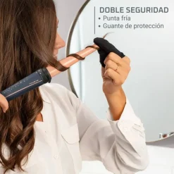 Moldeador Rowenta 3en1 Rizador Cepillo y Conico CF4211F0