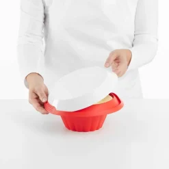 Molde Flanera de Silicona Antiadherente con Tapa LEKUE 887086