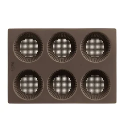 Molde para Panecillos de Silicona Marrón LEKUE 882661