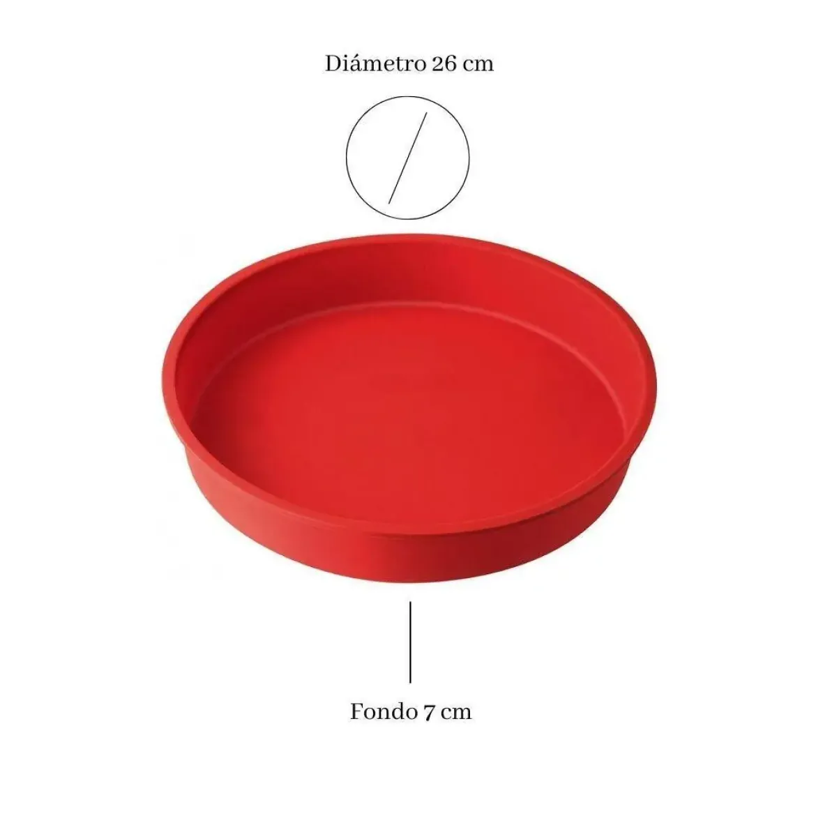Molde para Tarta Flexible de 26 cm DR Oetker 1267