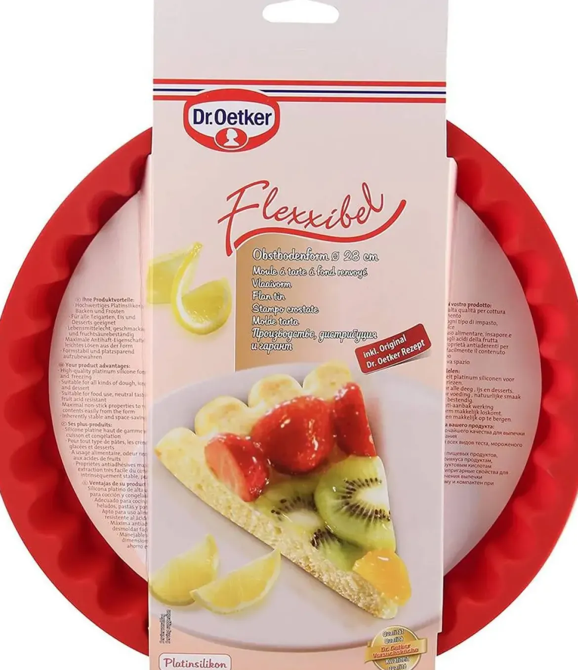 Molde Rizado para Tarta 28 cm FLEXXIBEL Dr Oetker 1268