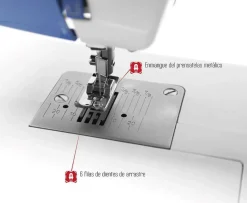 Máquina de Coser Alfa Next840+ 34 Diseños Prensatelas Doble Altura 8436016688352