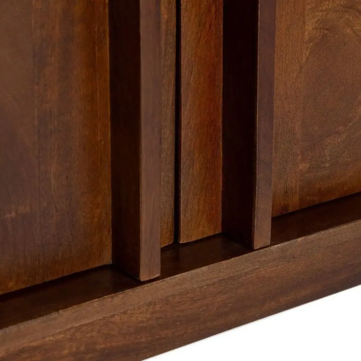 Mueble Auxiliar Alto de Madera de Mango Marrón 615141
