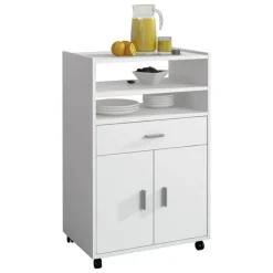 Mueble auxiliar de cocina con ruedas AURA
