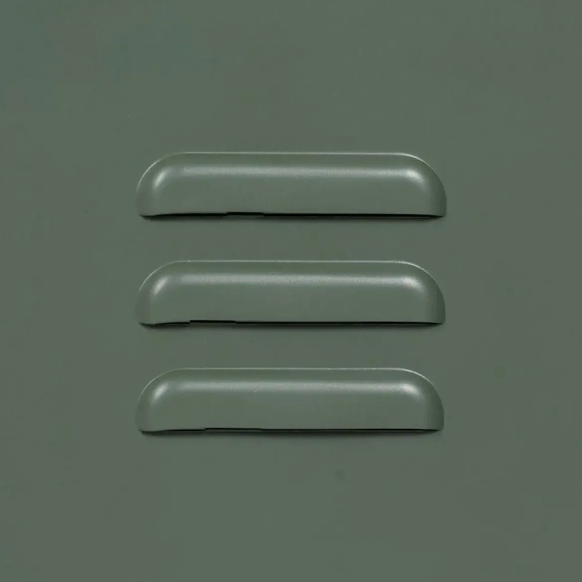 Mueble Auxiliar Pequeño Verde Menta de Metal-Cristal 611365