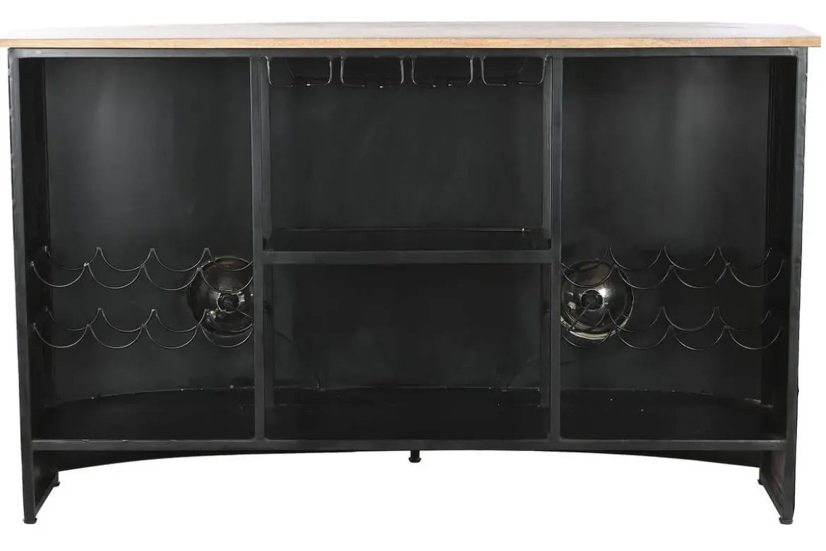 Mueble Bar de Hierro y Mango 157 cm Furgoneta Clásica Turquesa MB-211332