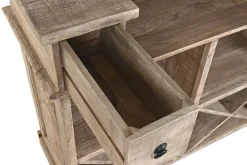 Mueble Bar de Mango Natural con Botellero MB-219421