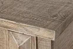 Mueble Bar de Mango Natural con Botellero MB-219421