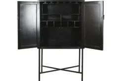 Mueble Bar Hierro y Hueso 80 cm Taracea Bicolor MB-208403