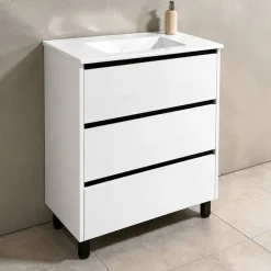 Mueble de Baño de 60 cm con 3 Cajones FAMILY TECH