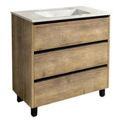 Mueble de Baño de 80 cm con 3 Cajones FAMILY TECH