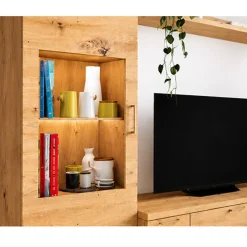Mueble de Salón Modular 300 cm en color Artisan KRONOS.5 N 618